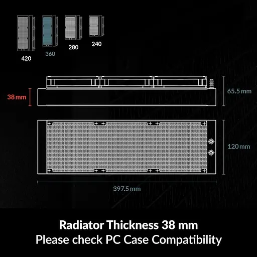 СВО Arctic Liquid Freezer III Pro 360 A-RGB Black (ACFRE00184A) - фото 9