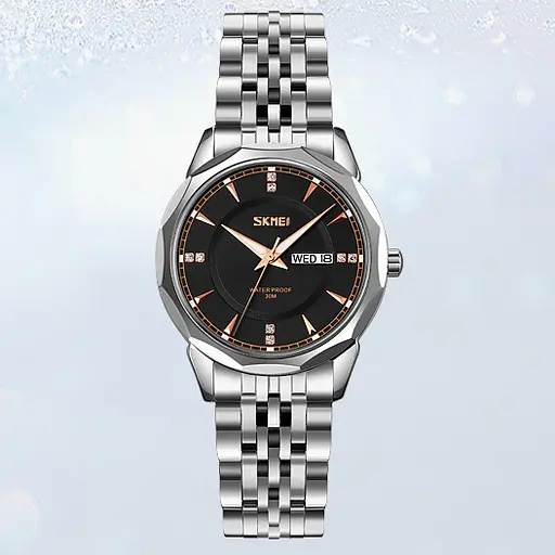 Наручний годинник жіночий 9264SIBK Silver-Black Skmei acs0029830 - фото 4