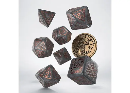 Набір кубиків The Witcher Dice Set. Geralt - Price of Neutrality , 7 шт. (SWGE05) - фото 2
