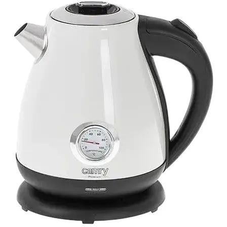 Чайник металл Camry CR 1344 White
