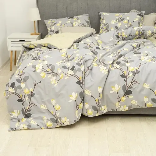 Комплект постільної білизни Viluta євро ранфорс 24308 100% бавовна - фото 2