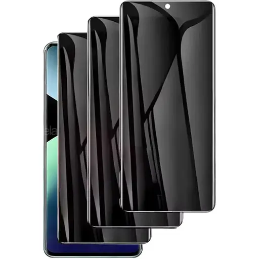 Защитное стекло DK для Tecno Spark 20 Pro+ 3D Антишпион Full Glue 020543 black 3 шт.