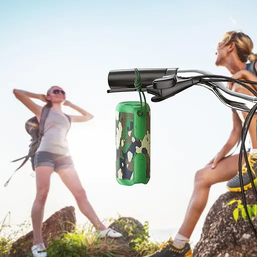 Колонка портативна Hoco BS48 Artistic sports BT speaker камуфляжний зелений - фото 2