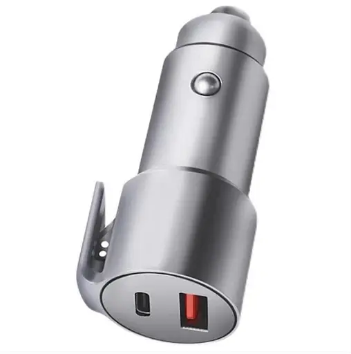 Автозарядне 70Mai Car Charger Midrive Pro (Midrive CC05) сріблясте - фото 1