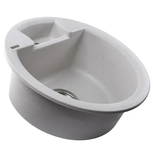 Гранитная мойка Globus Lux Guron жемчужный 480 мм, Серый - фото 2