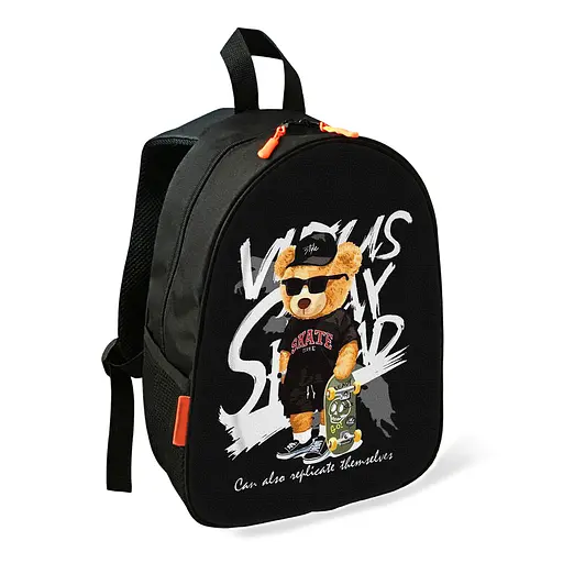 Рюкзак детский Медведь Тедди школьный/городской 34х27х13 см для мальчика (02637)