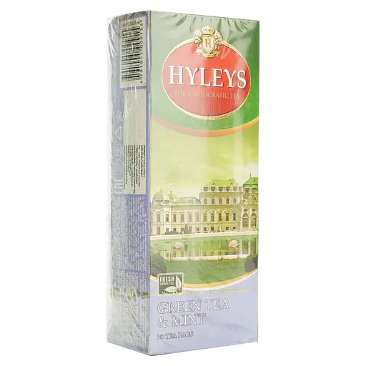 Чай Hyleys зеленый с мятой 37.5 г (25 шт. x 1.5 г) - фото 2
