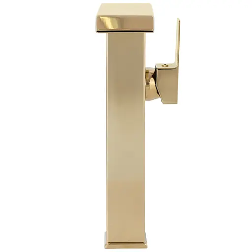 Смеситель для умывальника Rea Kent высокий gold REA-B8014 Золотой - фото 3