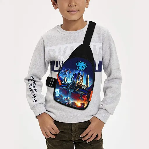 Сумка через плечо детская Трансформеры 29х17 см сумка слинг для мальчика (02223)