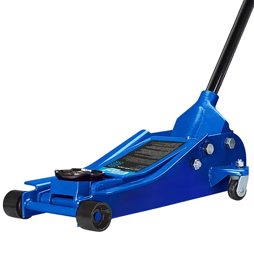 Домкрат гідравлічний Vitol 3т 85-455 мм з низьким підкатом 38 кг (DP-300038) - фото 1