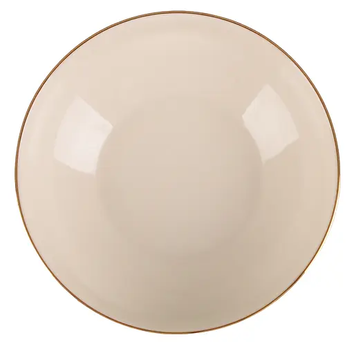 Салатник-піала Limited Edition Aria Gold 23 см бежевий (TRSC-GM2522-Y90B) - фото 2