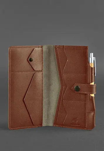 Кожаный тревел-кейс 4.0 светло-коричневый - фото 4