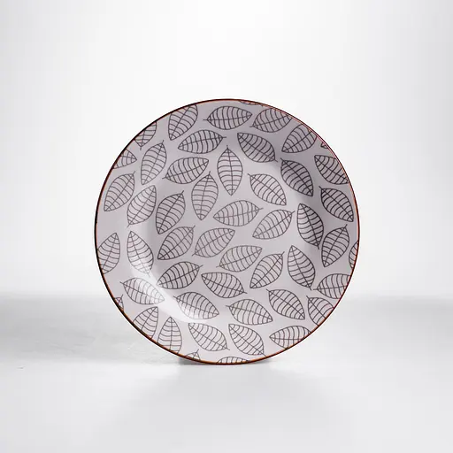 Столовий сервіз золотий на 6 персон 18 предметів набір фарфорових тарілок для сервірування столу сервіз тарілок Yiwu HP-HK-A6 - фото 3