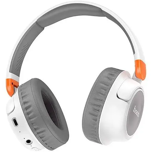 Навушники Hoco Adventure BT headphones W43 сині до 25 годин - фото 2