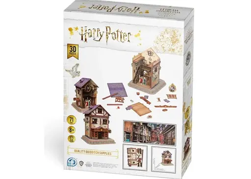 Пазл 4D Puzz 3D Хогвартский Экспресс Гарри Поттер Hogwarts Express Set 3D puzzle 180 эл. (4dpuz001) - фото 3