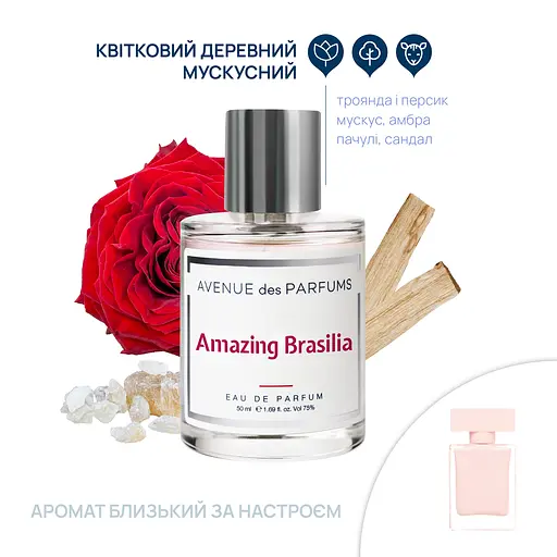 Парфумована вода Amazing Brasilia Avenue des Parfums 50 мл - фото 2