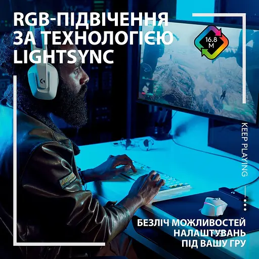 Беспроводная мышь Logitech G502 X Plus Wireless White (910-006171) - фото 5