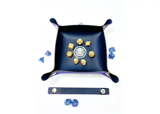 Настільна гра Планета Ігор Лоток для кубиків Ктулху (синій) (Dice tray Cthulhu navy) (pi-dt011) - фото 8