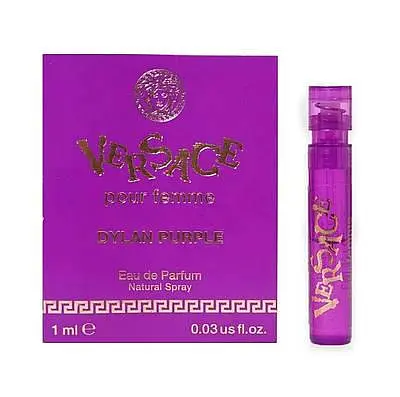 Пробник Versace Pour Femme Dylan Purple 1 мл парфюмированная вода - фото 1