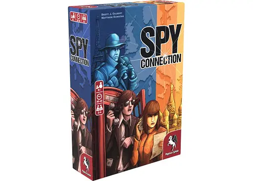 Настільна гра Pegasus Spiele Шпигунський зв'язок (Spy Connection) (англ.) (PS104)