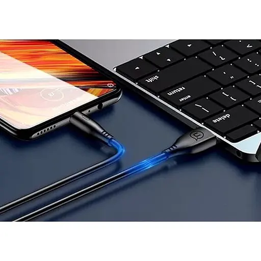 Кабель Usams U18 Round USB-A to Micro-USB 2A Black [66985] - фото 7