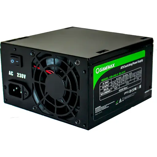 Блок питания GameMax GM-400-8CM 400W Black