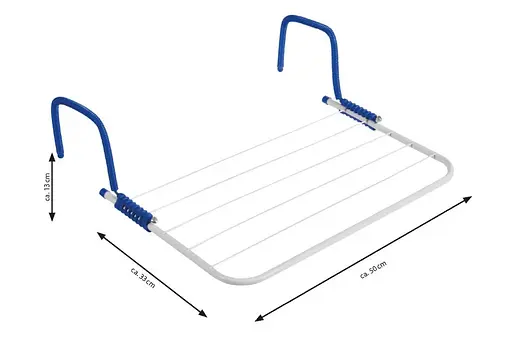 Сушилка для белья навесная Casa Si Padua White (CS92728H15) (DAS302408) - фото 2