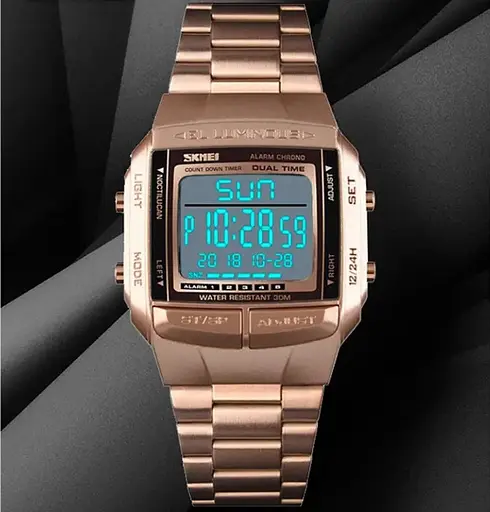 Спортивний годинник Skmei Illuminator Рожевий - фото 7