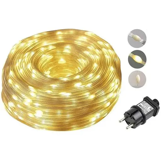 Светодиодные уличные садовые гирлянды 50 м 500 Led фонари нового поколения водонепроницаемые наружные