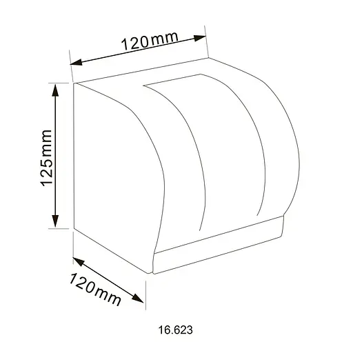 Держатель туалетной бумаги HOTEC 16.623 Stainless Steel - фото 4