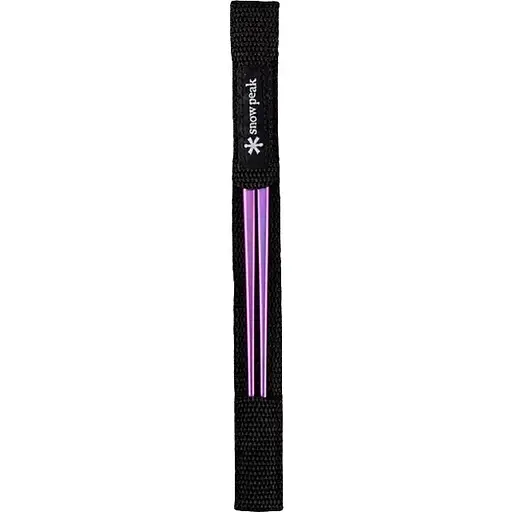 Японские палочки Snow Peak SCT-115-PL Titanium Chopsticks Purple