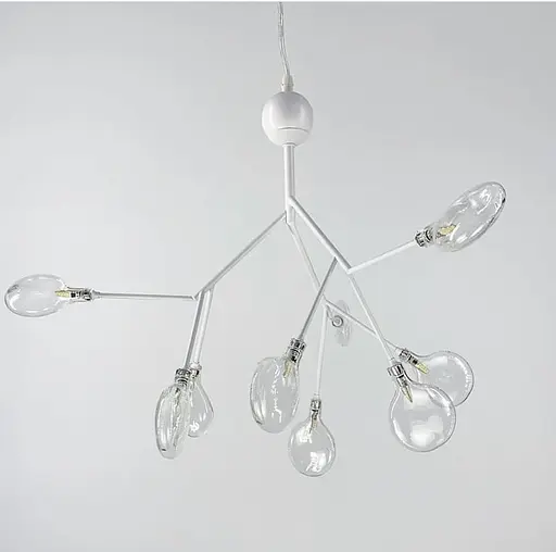 Подвесной светильник, имитирующий веточку в белом корпусе Ст. H 686/9P WT | Line F - фото 3