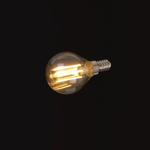 Лампа Brille світлодіодна LED 6W E14 COG WW C35-T Amber 230 В - фото 4