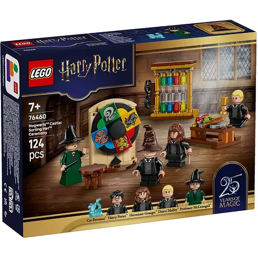 Конструктор LEGO Harry Potter Замок Гоґвортс: Церемонія розподілу по факультетах 124 деталі (76460)