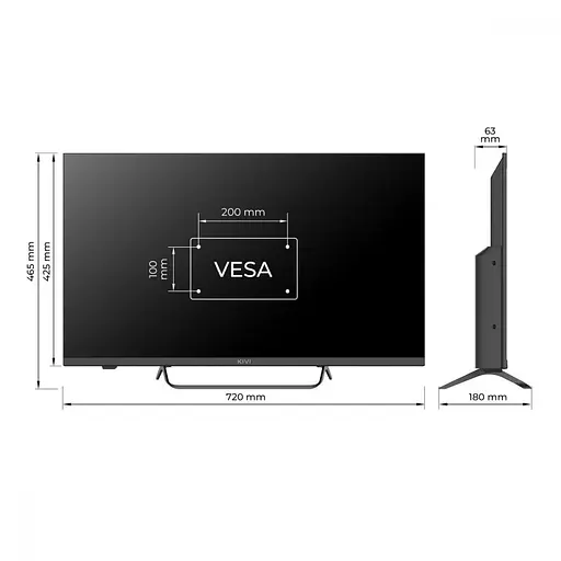 Телевізор Kivi 32F760QB - фото 3
