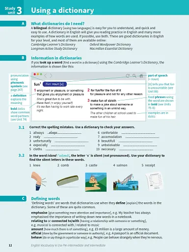 English Vocabulary in Use Pre-intermediate and Intermediate. Book with Answers and Enhanced eBook. Vocabulary Reference and Practice (4th Edition) - фото 7