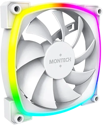 Вентилятор Montech AX120 PWM White 120mm (AX120 PWM WHITE)