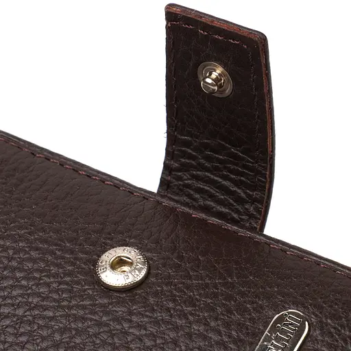 Мужской кожаный кошелек Canpellini 12.2х9.5х2 см acs0025583 - фото 3