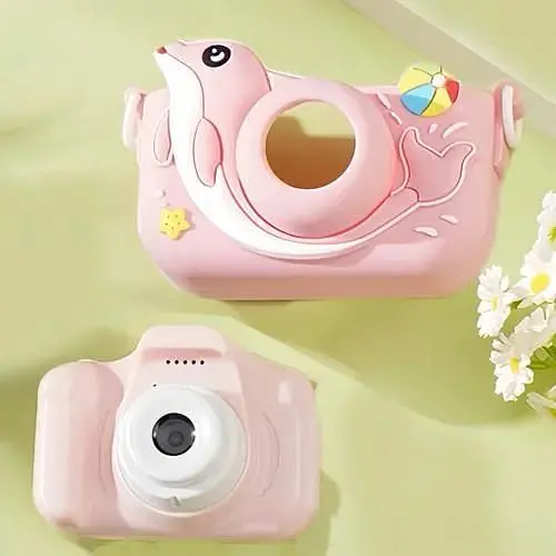 Фотоаппарат детский ET015 ET015 Pink - фото 4