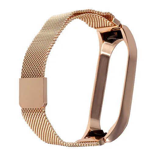 Ремінець Міланська Петля Mi Band 7 Classic Gold - фото 2