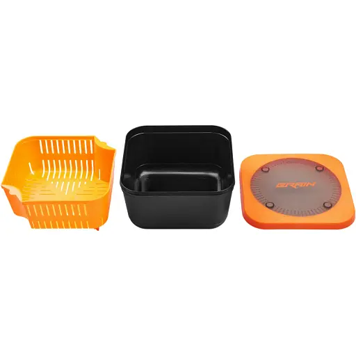 Емкость Brain Pellet/Bait box 17x17x9cm (с ситом) - фото 3