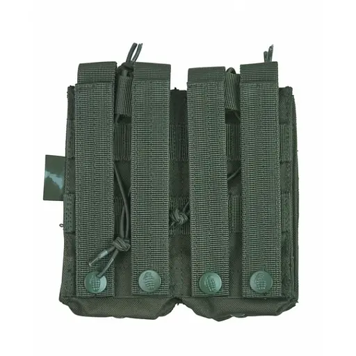 Підсумок під магазини АК Kombat UK Double DUO Mag Pouch Оливковий (1000-kb-ddmp-olgr) - фото 3
