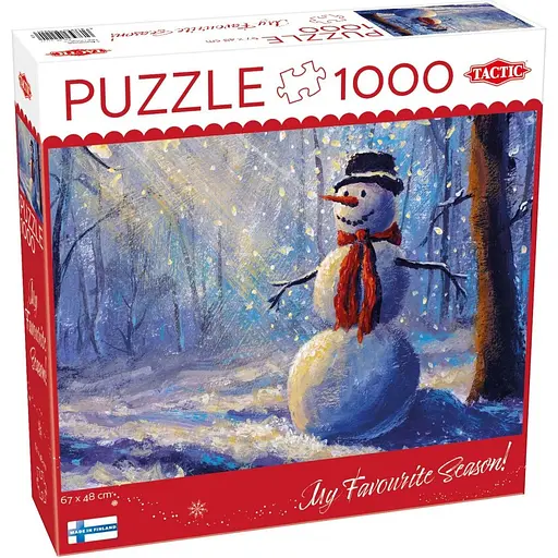 Пазл Tactic Щасливий сніговик 1000 елементів 