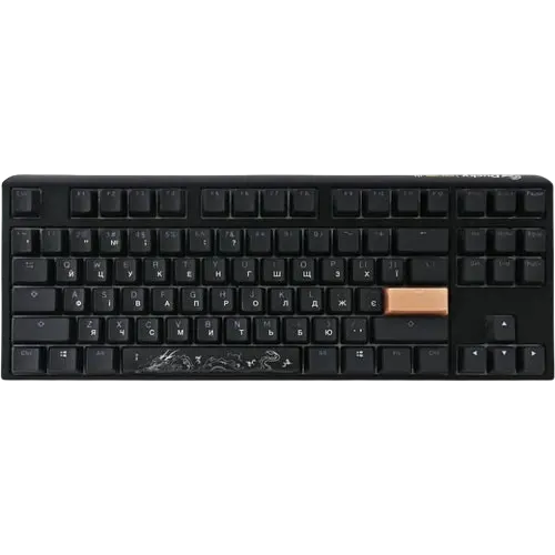 Клавіатура Ducky One 3 TKL Cherry MX Blue UA RGB Black (DKON2187ST-CUAPXCLAWSC1) - фото 2