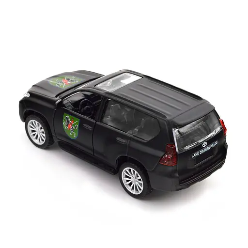 Автомодель TechnoDrive Шевроны Героев Toyota Land Cruiser Prado 110 ОМБр (250359M) - фото 7