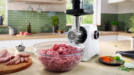 Мясорубка Bosch MultiPower MFWS607W (00000055608) - фото 9