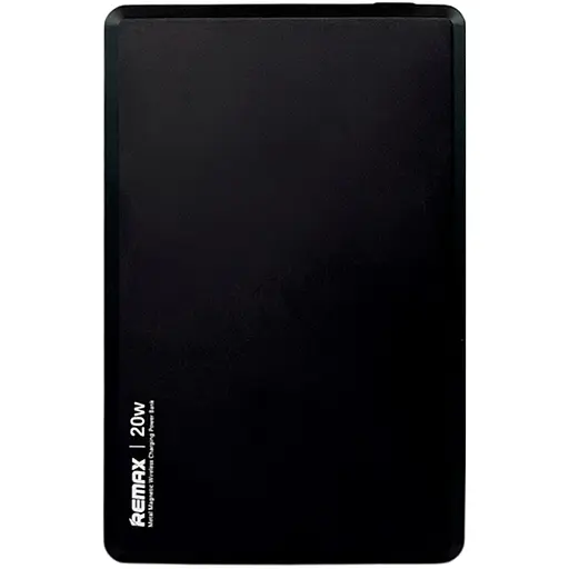 Ультратонкий повербанк Remax 5000 мАг 20W з безпровідною зарядкою MagSafe RPP-107 Чорний - фото 4