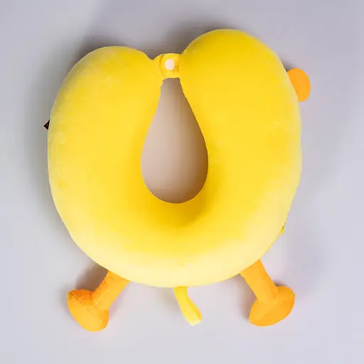 Подушка для шиї Duck U-подібна жовтий HP-56-4Y - фото 2