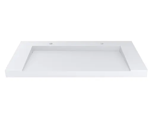 Умивальник Miraggio Olmos 1200 mirasoft 0001110, Білий матовий - фото 2