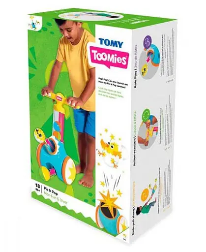 Игрушка-каталка с шариками Toomies E71161 игрушка для прогулок - фото 3